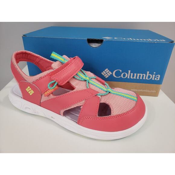NEW Columbia Youth Techsun Sandal Strap Hook & Loop Toe Hiking Walking BIG KID 7 - Picture 1 of 6